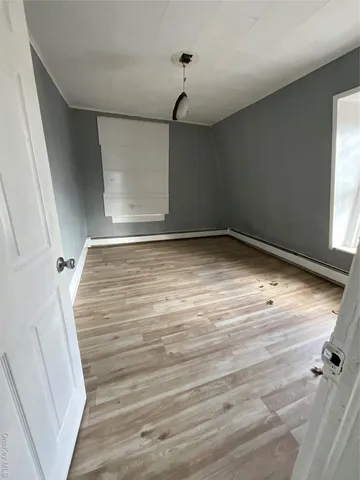 a room with an empty space