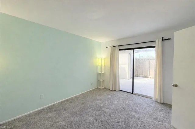 a view of room with window