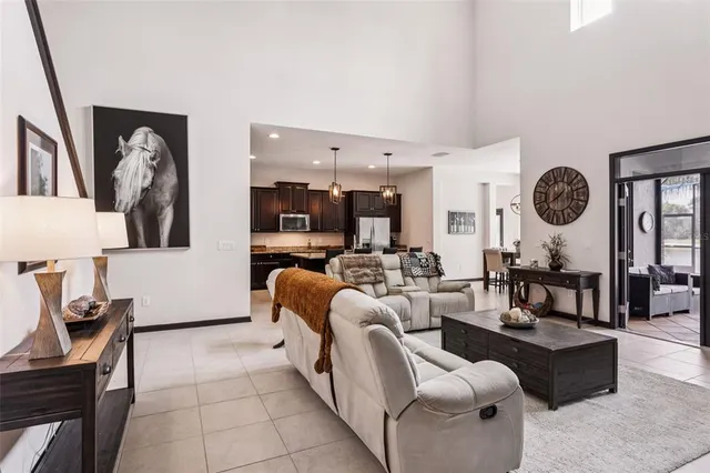 a room with gym equipment and windows