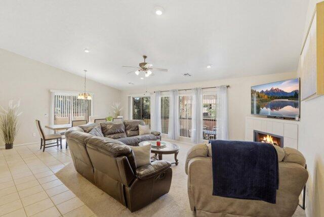 722 Boulder Ridge Road Payson, AZ 85541 - Photo 9 of 29 a living room with furniture and a large window