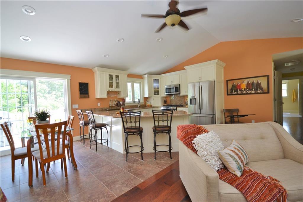 218 County Road Gorham, ME 04038 - Photo 19 of 19 Open floor plan situates kitchen,...