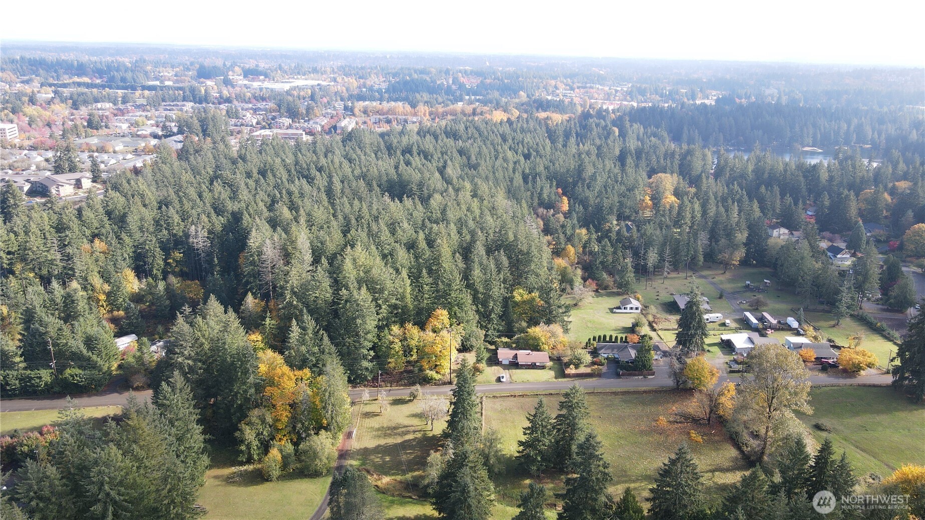 1216 Kaiser Road Southwest Olympia, WA 98512 - Photo 24 of 31 a view of a lake in middle of the town