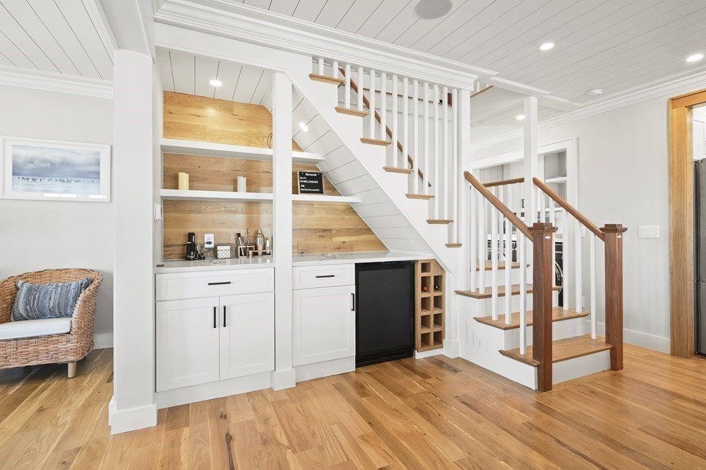 9 Tuckernuck Avenue Oak Bluffs, MA 02557 - Photo 16 of 30 a view of entryway and hall with wooden floor