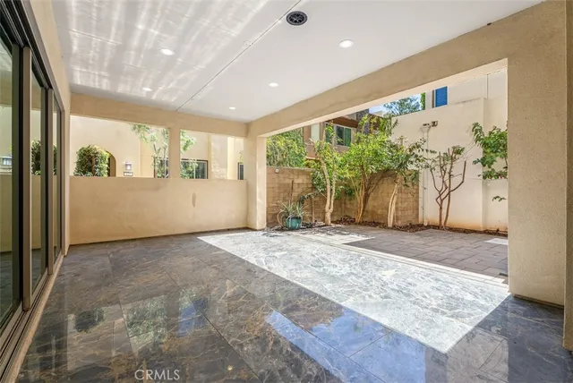 a view of a entryway door front of house