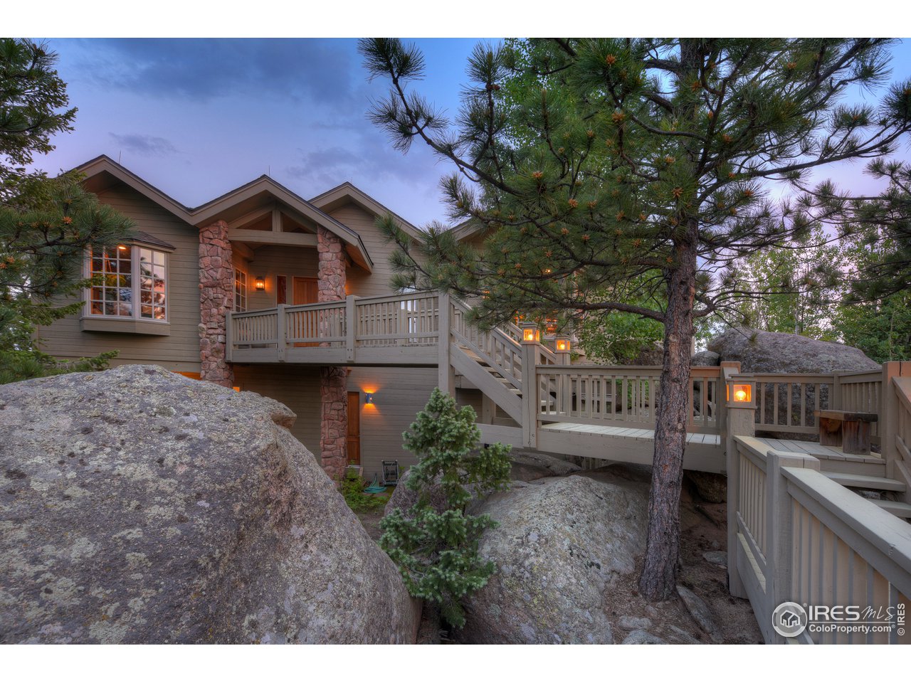a view of house with outdoor space