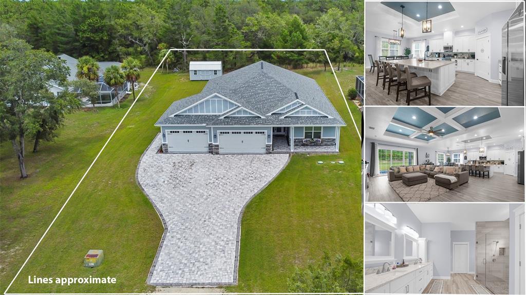 9170 Bunting Road Weeki Wachee, FL 34613 - Photo 1 of 1 a view of a house with a swimming pool