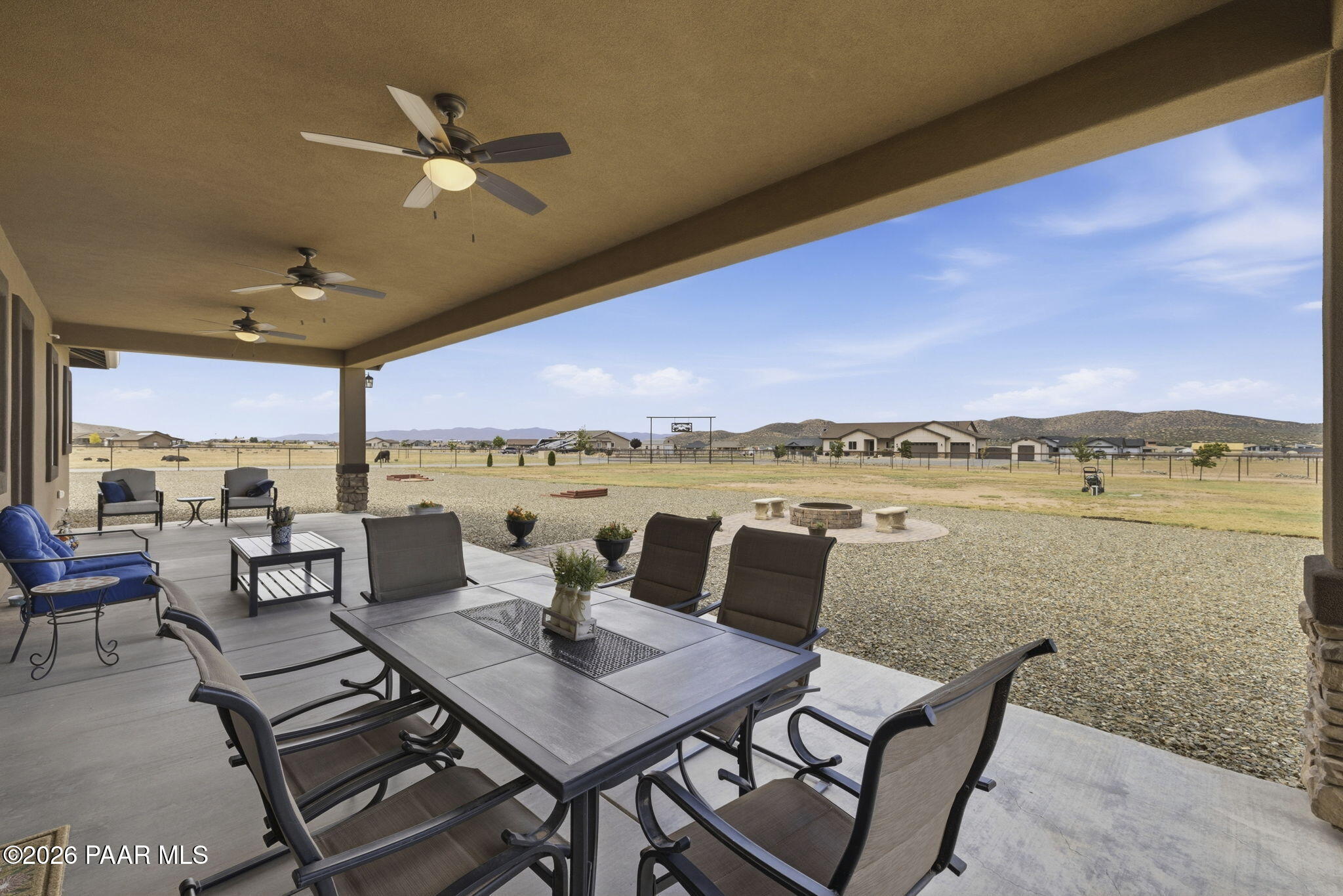 9860 North Loper Road Prescott Valley, AZ 86315 - Photo 3 of 46 37-Back Patio 2