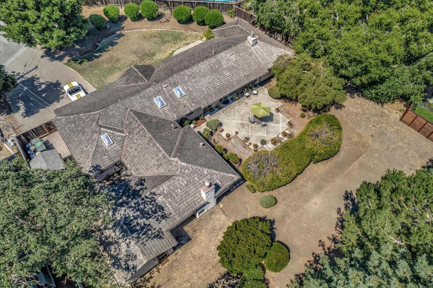 4150 Rincon Circle Palo Alto, CA 94306 - Photo 32 of 32 an aerial view of a house with a yard