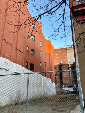 a view of building with an outdoor space