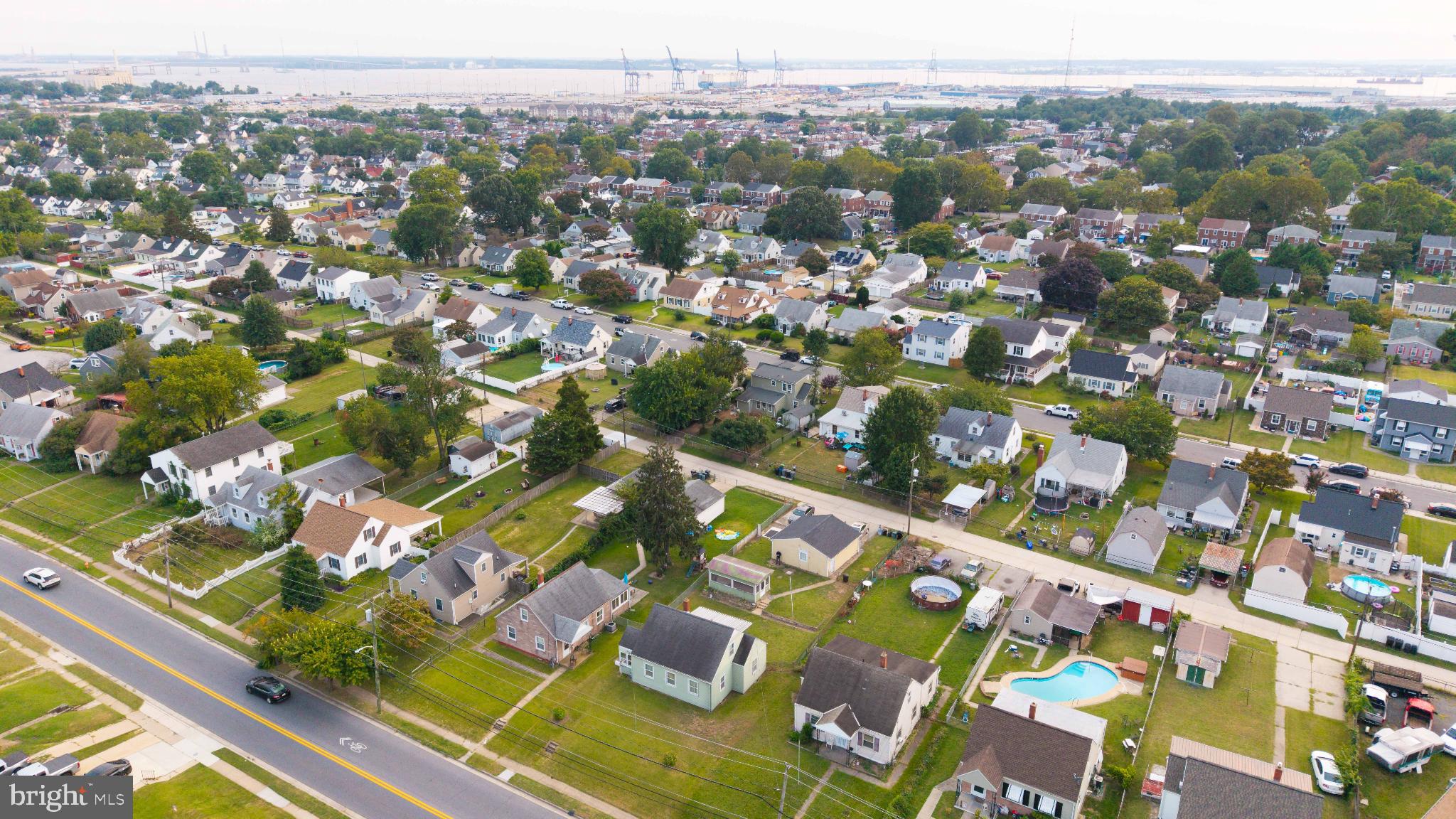 3108 Sollers Point Road Baltimore, MD 21222 - Photo 3 of 41 an aerial view of a city