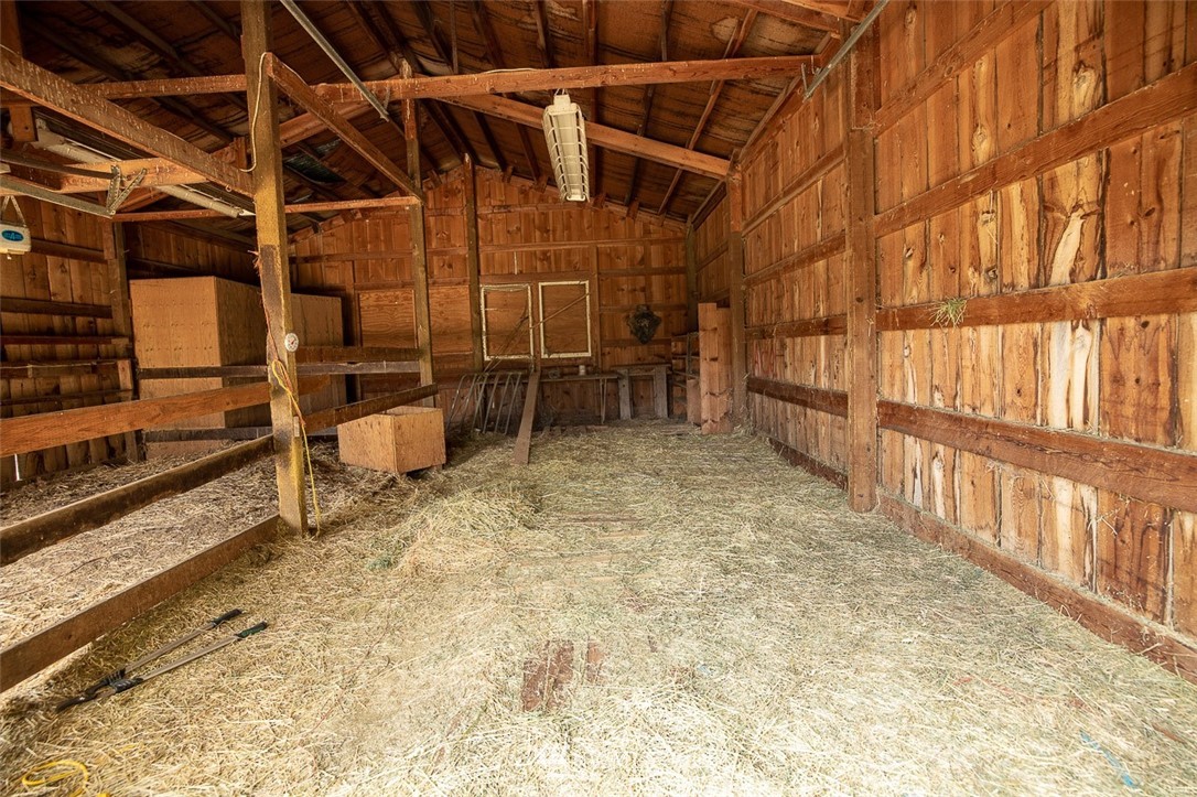 373 Conconully Road Okanogan, WA 98840 - Photo 15 of 24 a view of a room with wooden roof