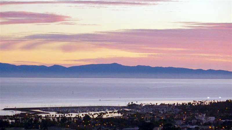 238 Las Alturas Road Santa Barbara, CA 93103 - Photo 18 of 20 a view of an ocean and mountain