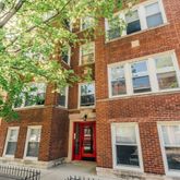 a front view of a building