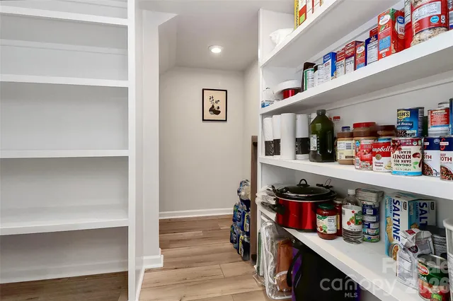 a view of storage and utility room
