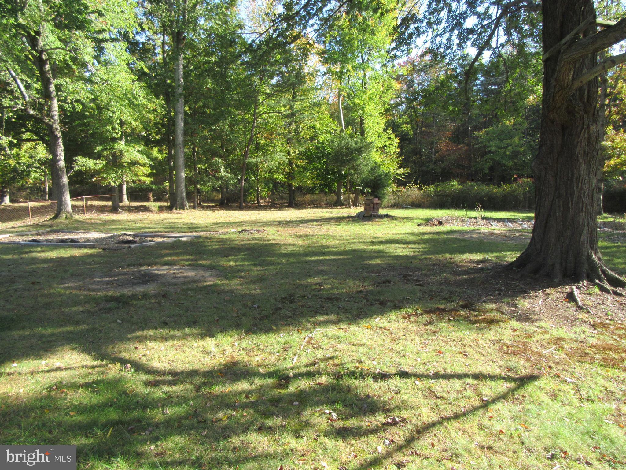 8201 Sonar Road Clinton, MD 20735 - Photo 20 of 28 Back Yard. Backs to Federal Land
