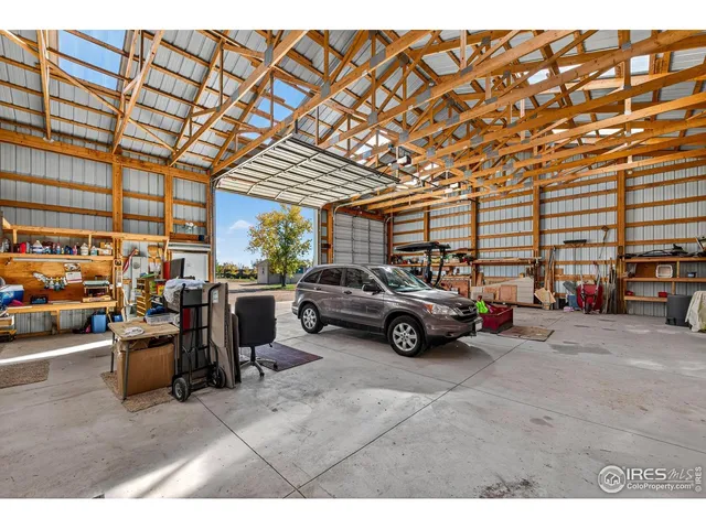 a view of parking area