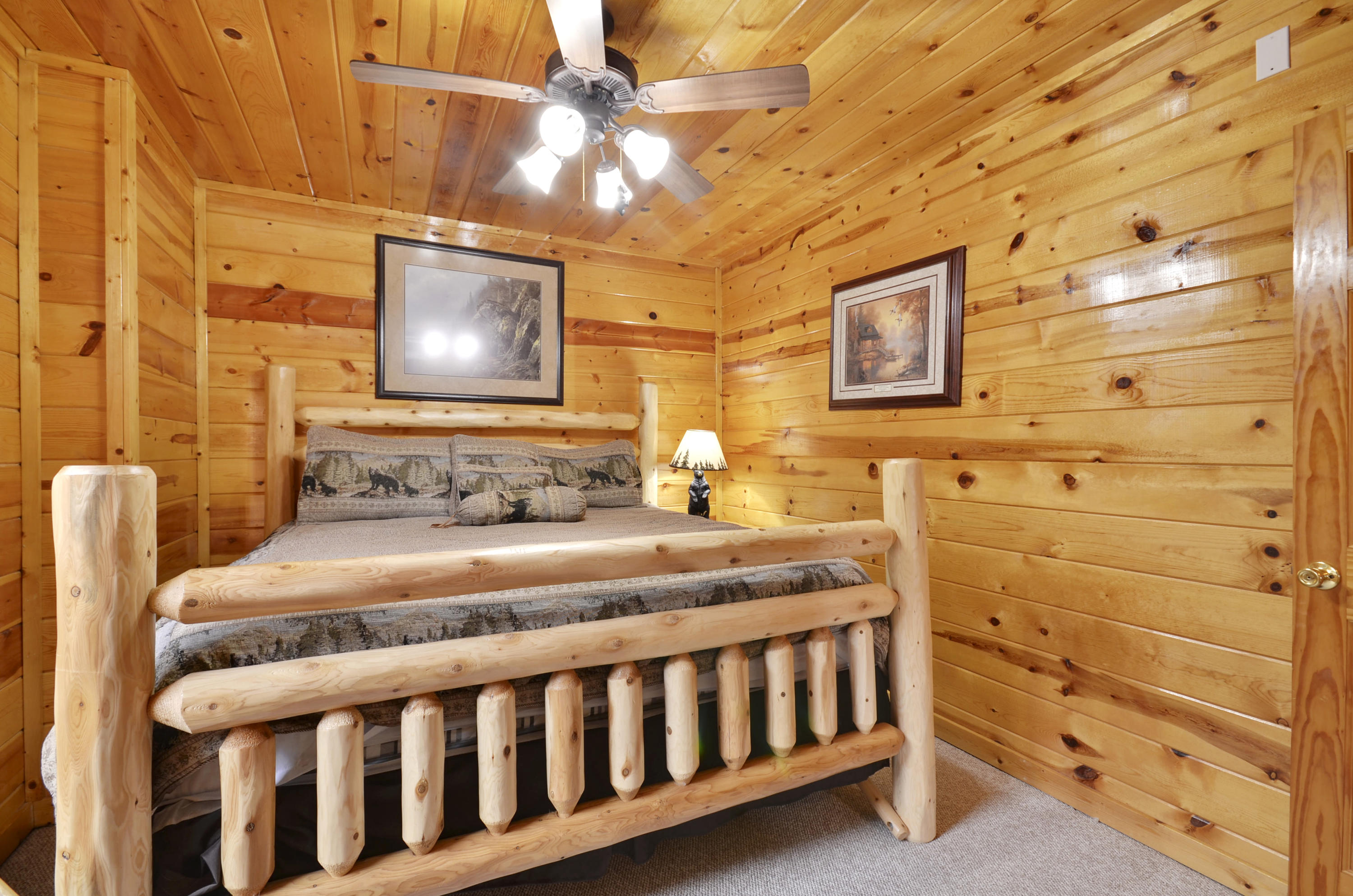2251 Upper Middle Creek Road, Unit 17 Sevierville, TN 37876 - Photo 18 of 38 Lower Level-Bedroom-_DSC3299