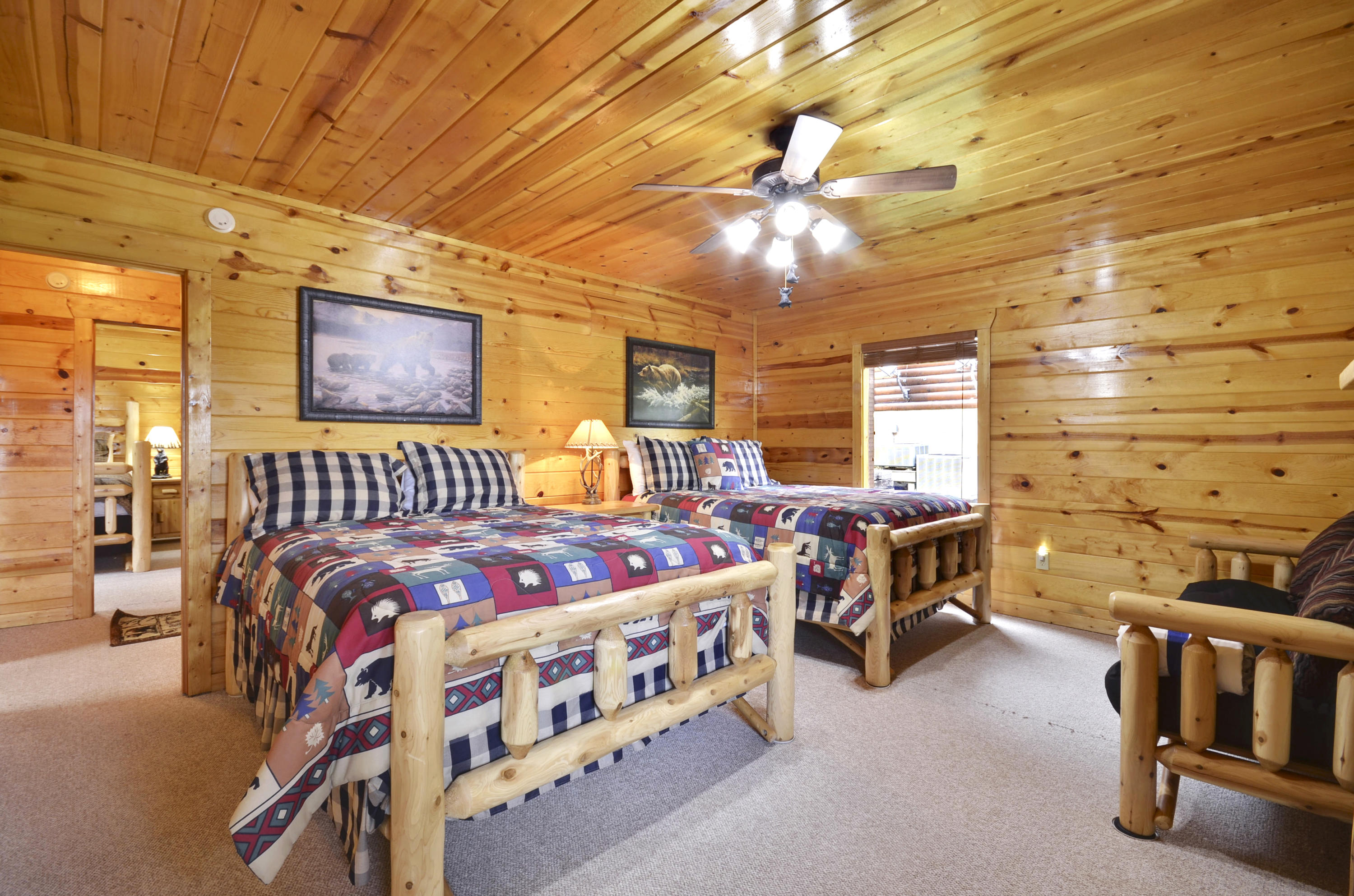 2251 Upper Middle Creek Road, Unit 17 Sevierville, TN 37876 - Photo 20 of 38 Lower Level-Bedroom-_DSC3308