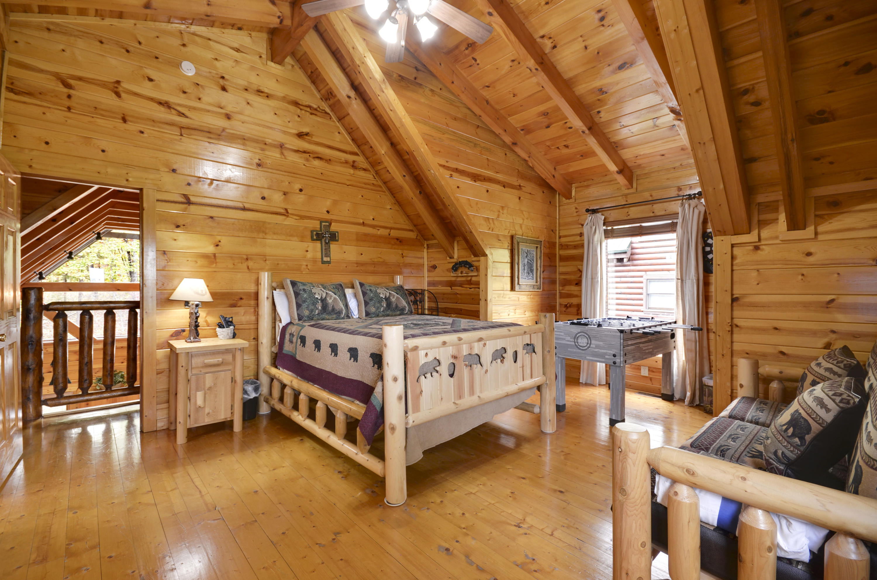 2251 Upper Middle Creek Road, Unit 17 Sevierville, TN 37876 - Photo 37 of 38 Upper Level-Master Bedroom-_DSC3332
