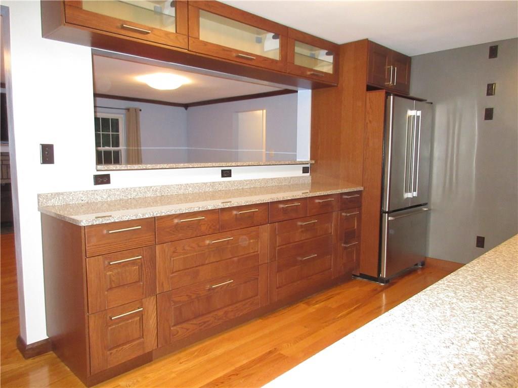 108 North Pike Road Sarver, PA 16055 - Photo 4 of 25 Lots of cabinets, new stainless steel refrigerator.