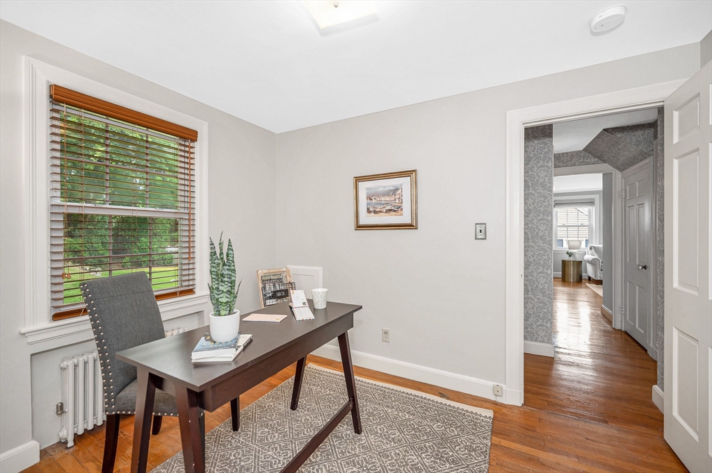 15 Eustis Avenue Wakefield, MA 01880 - Photo 17 of 42 a view of a workspace with furniture and a window