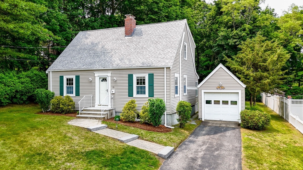 15 Eustis Avenue Wakefield, MA 01880 - Photo 32 of 42 a front view of a house with garden