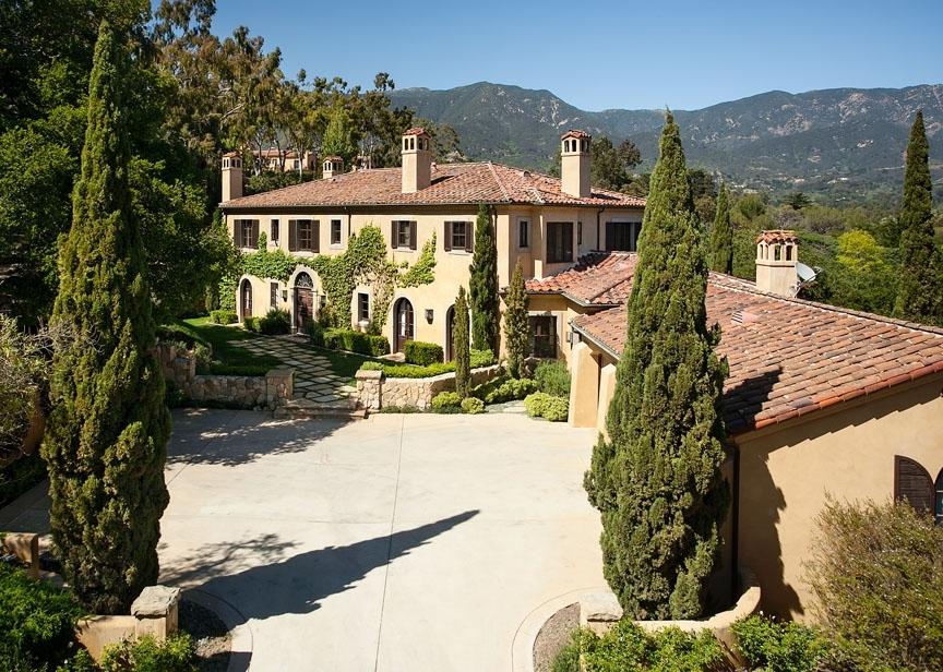 285 Gould Lane Montecito, CA 93108 - Photo 2 of 13 a view of a house with a yard