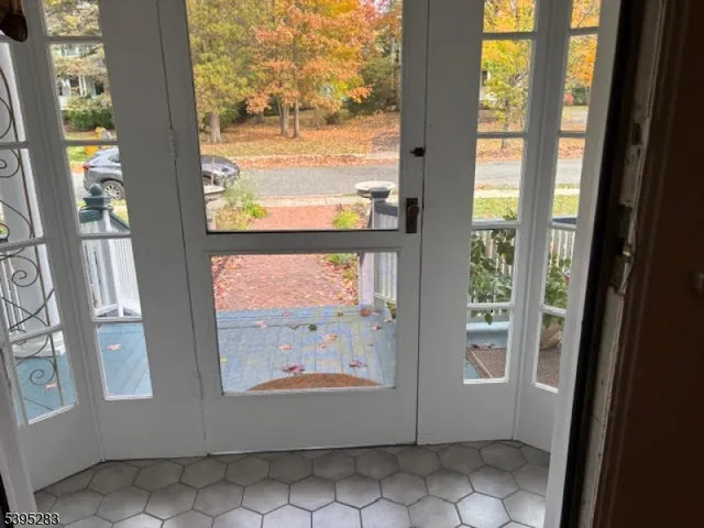 a view of front door