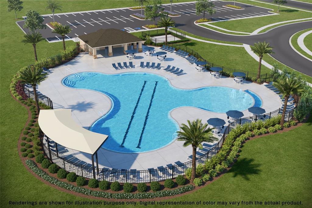 1338 Palmeroy Road Haines City, FL 33844 - Photo 32 of 32 a view of a swimming pool with a yard