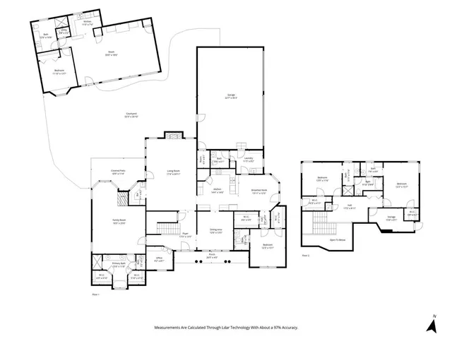 a picture of floor plan