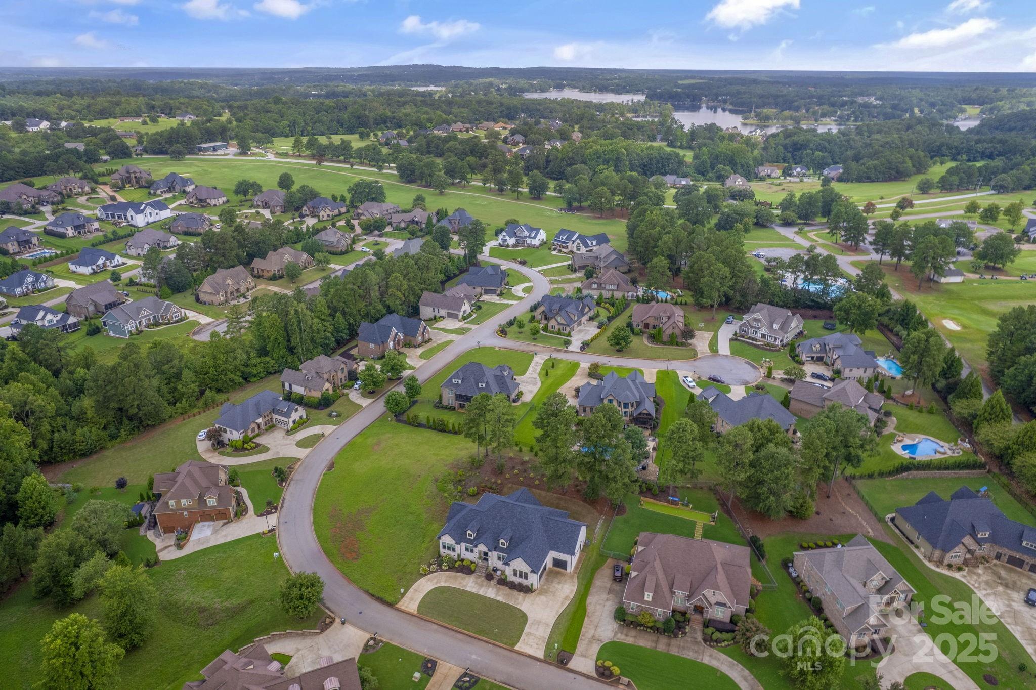 416 World Tour Drive Inman, SC 29349 - Photo 42 of 45 an aerial view of residential house with outdoor space and street view