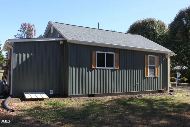 a front view of a house with a porch