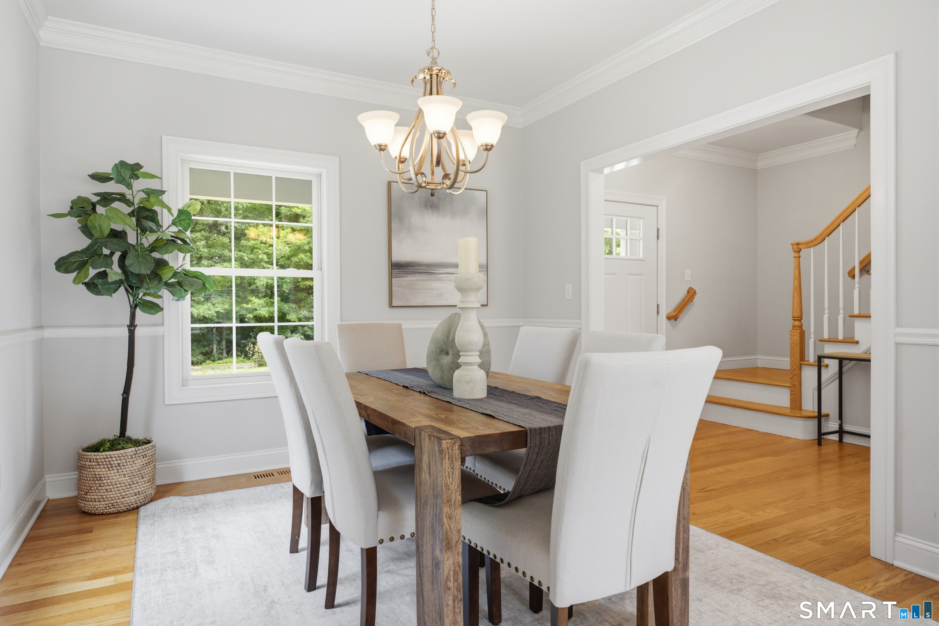 838 Little Meadow Road Guilford, CT 06437 - Photo 37 of 40 The open floor plan makes even a formal dining room feel light and airy!