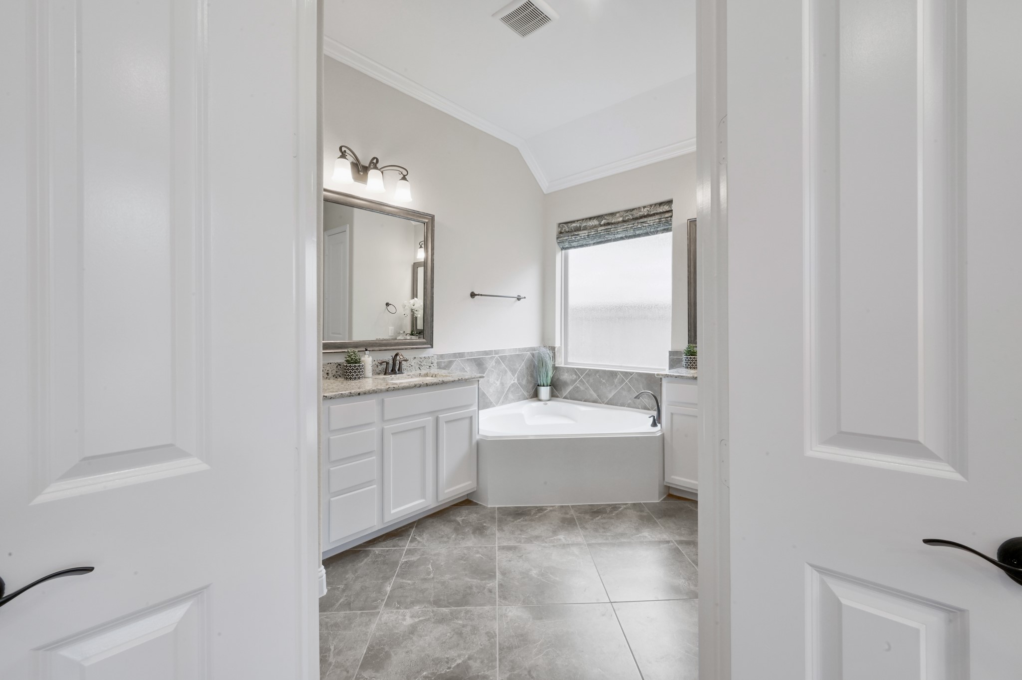 4326 Victoria Pine Drive Spring, TX 77386 - Photo 16 of 36 Double doors leading to your Primary Bathroom Suite