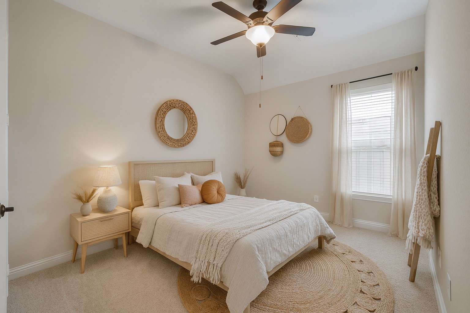 4326 Victoria Pine Drive Spring, TX 77386 - Photo 19 of 36 a bedroom with a bed and a window