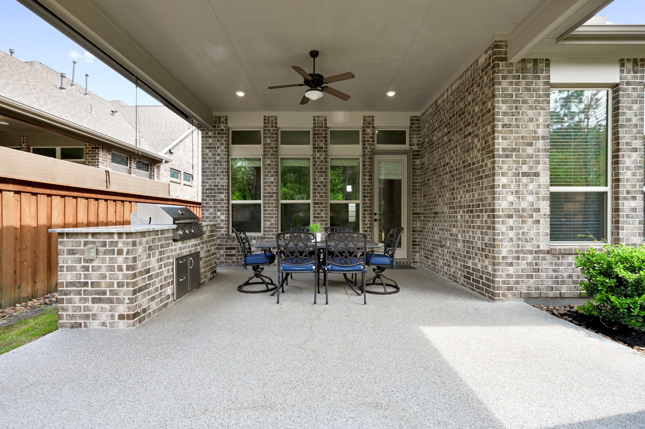 4326 Victoria Pine Drive Spring, TX 77386 - Photo 28 of 36 Large covered patio overlooking your gorgeous yard