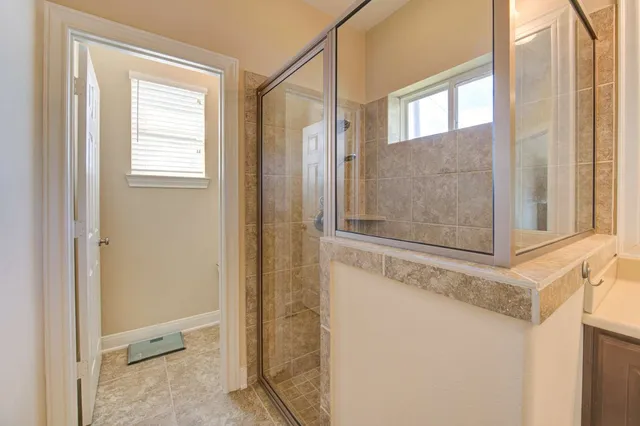 a view of front door