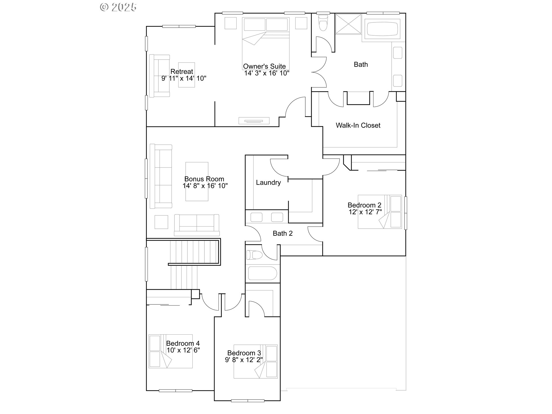 2650 South 4th Way Ridgefield, WA 98642 - Photo 3 of 43 a picture of a bench in front of a wall