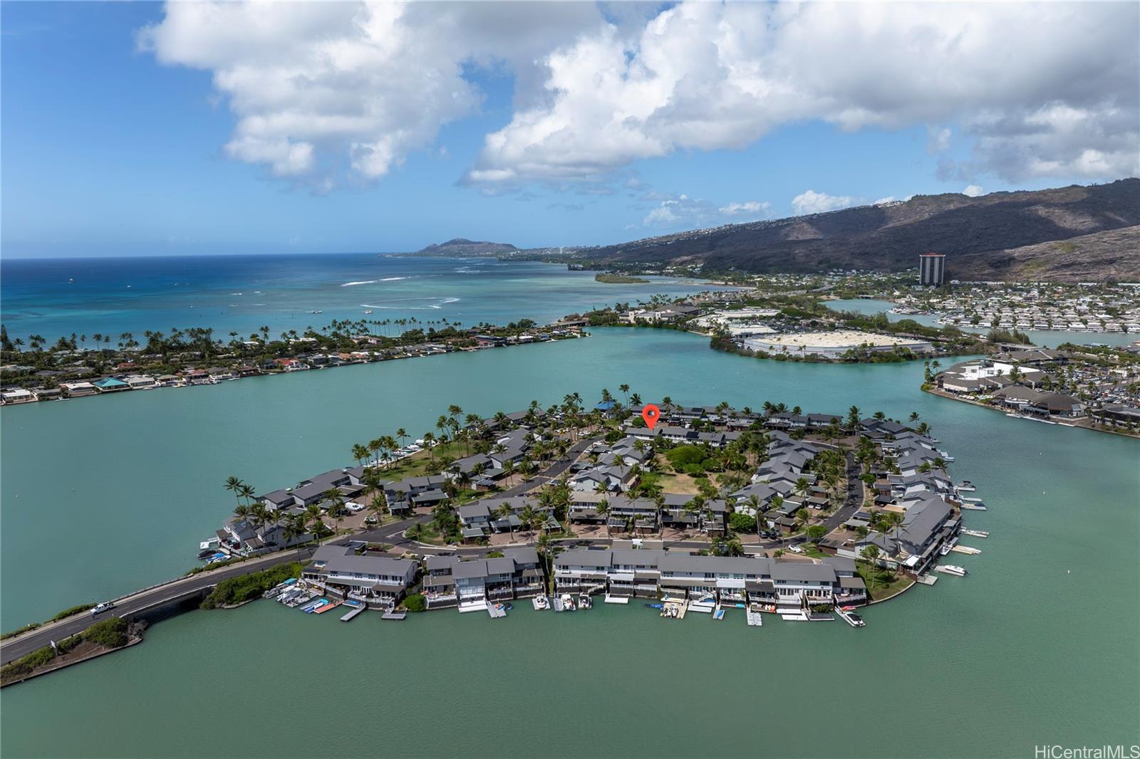 404 Koko Isle Circle, Unit 1802 Honolulu, HI 96825 - Photo 17 of 18 a view of a city with ocean view