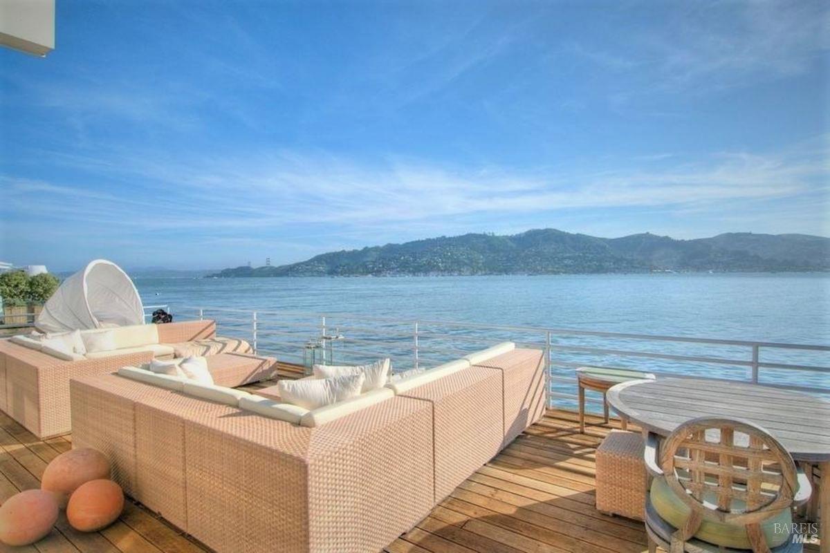 a view of a couches in the terrace