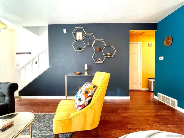 a view of a living room