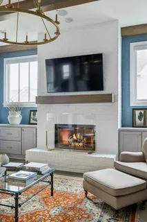 a view of a hallway view with wooden floor and dining room