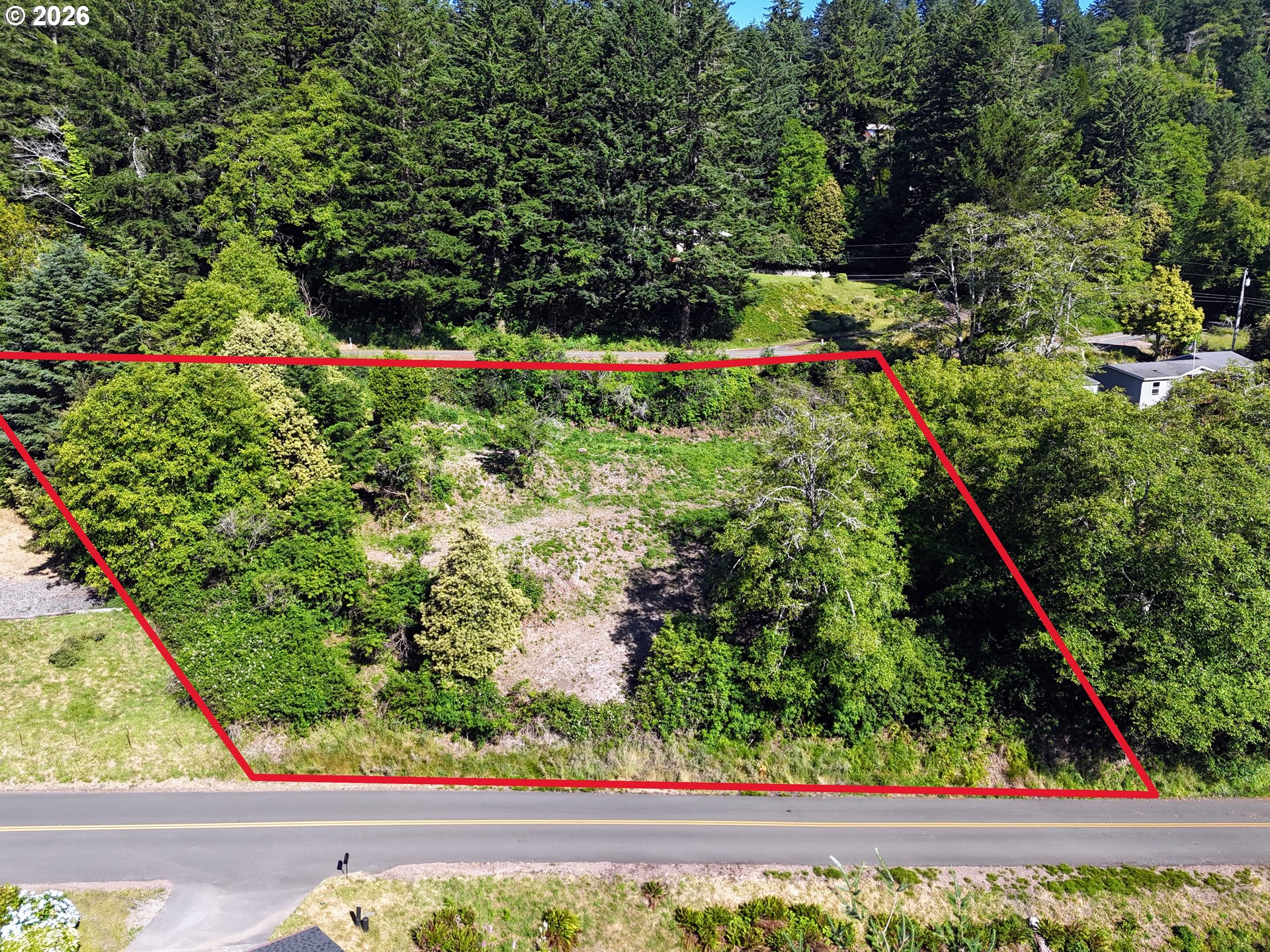 0 Thompson Road Brookings, OR 97415 - Photo 5 of 15 a view of a yard with plants