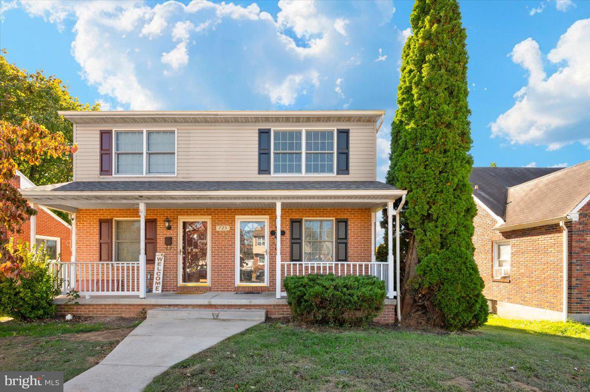 front view of a house