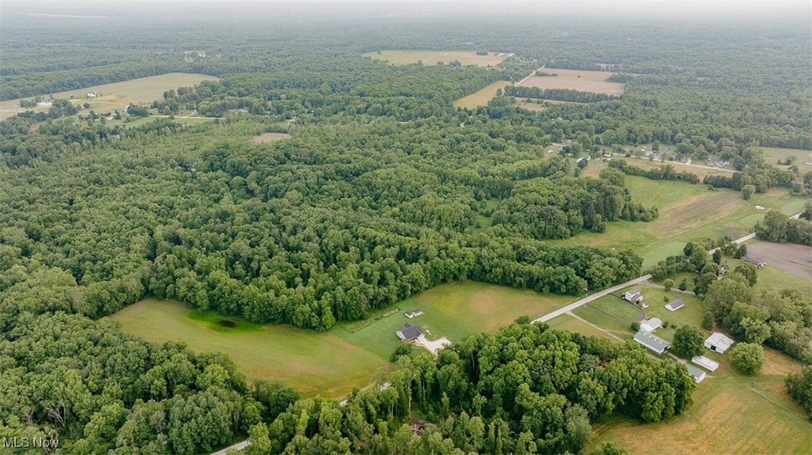 Mcclintocksburg Road Newton Falls, OH 44444 - Photo 1 of 5 Overview of rural landscape featuring a heavily wooded area