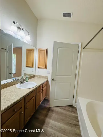 a view of a small space