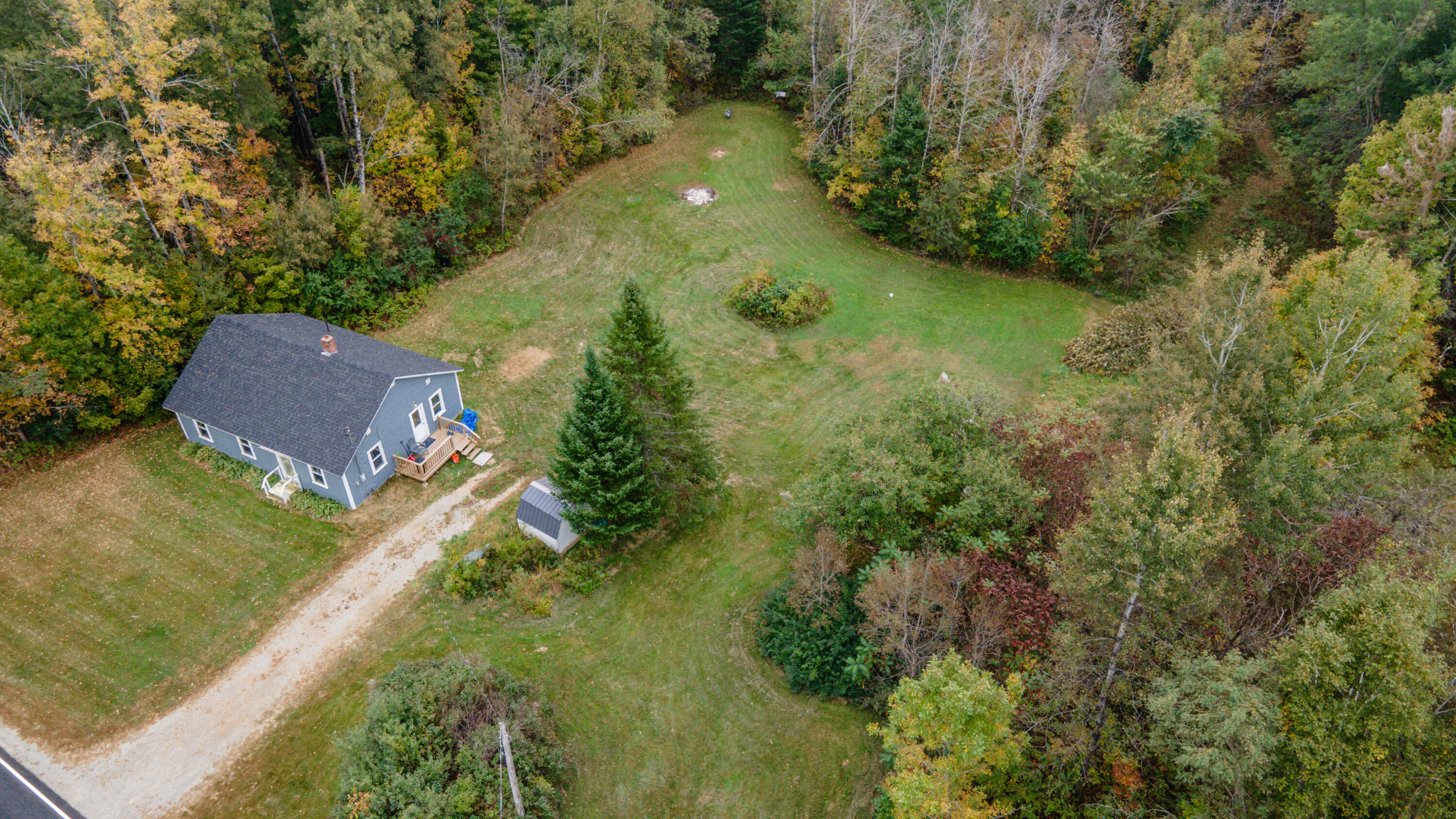 612 Warren Hill Road Palmyra, ME 04965 - Photo 26 of 36 Exterior Arial