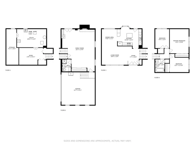 a picture of a floor plan