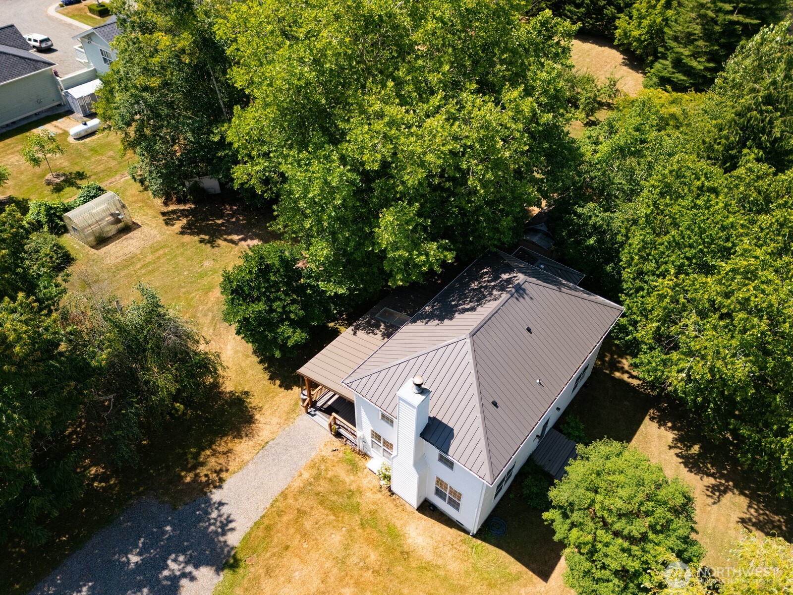 299 East Axton Road Bellingham, WA 98226 - Photo 40 of 40 an aerial view of a house with a yard