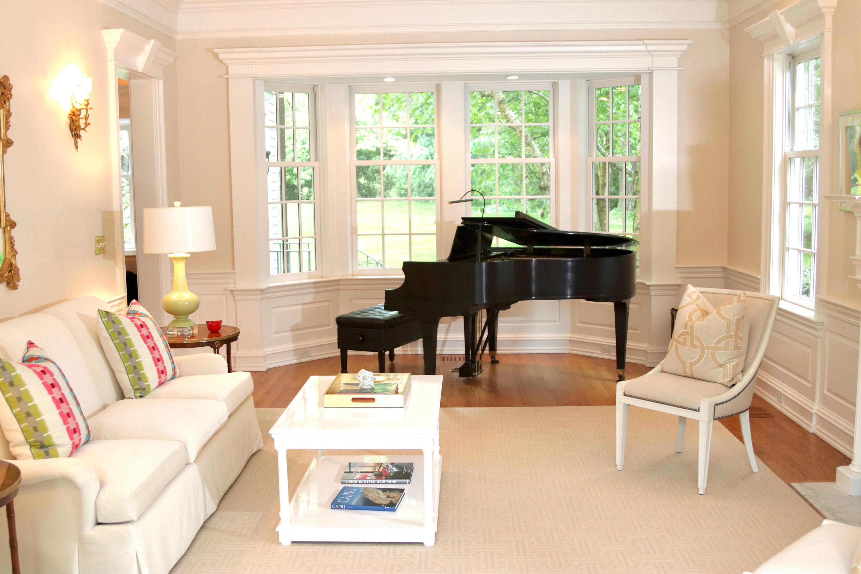 17 Searles Road Darien, CT 06820 - Photo 5 of 36 a living room with furniture and a large window